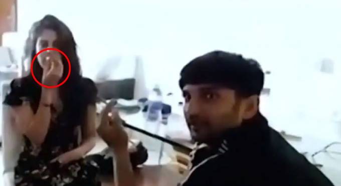 Unseen Video goes viral: Rhea Chakraborty and Sushant Singh Rajput smoking rolled cigarettes