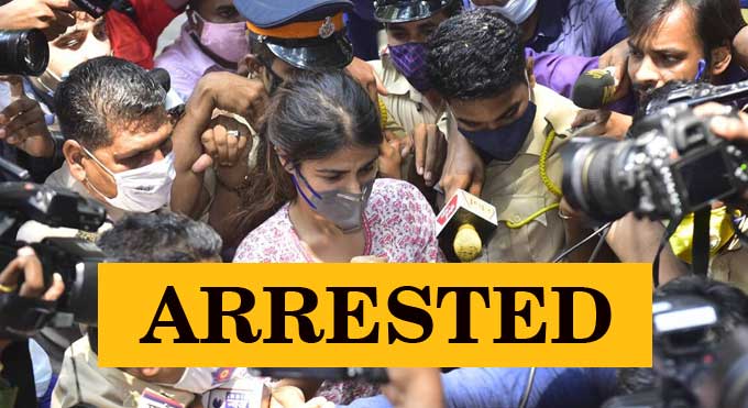 Rhea-Chakraborty-Arrested