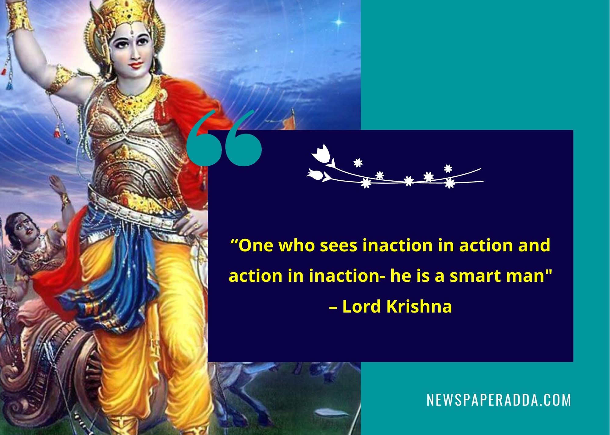 30 Best Lord Krishna Quotes | Lord Krishna Images With Quotes